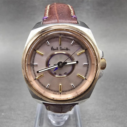 Paul Smith Watch Women 31mm Rose Dial Two Tone Atomic Round PARTS H336-S0846440