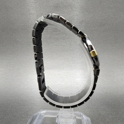 Seiko Lassle Watch Women 24mm Black Dial Black Tone 2f500180 PARTS9