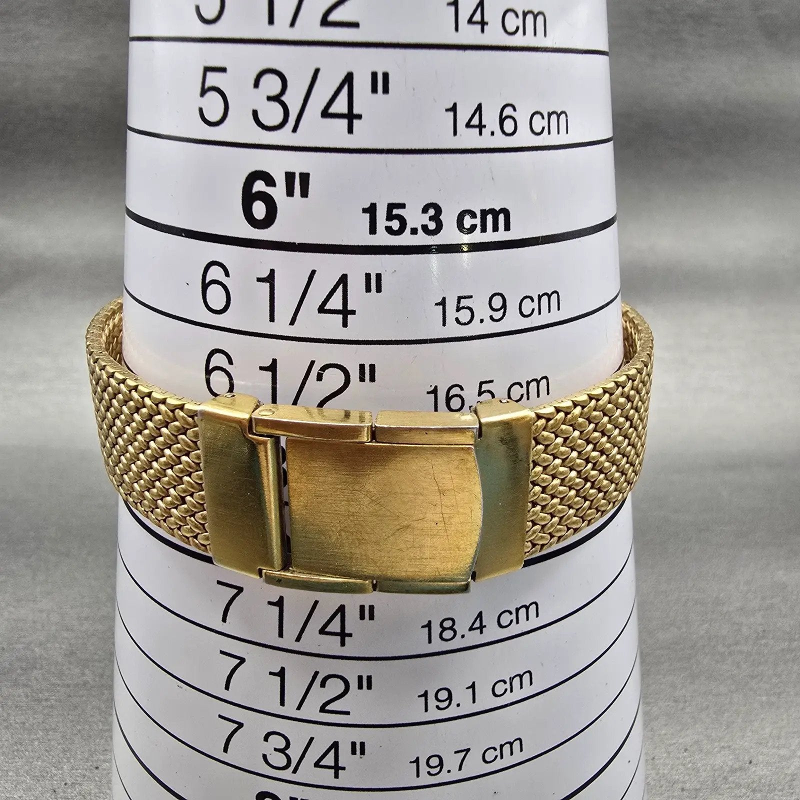 Seiko Watch Men 26mm Gold Dial Gold Tone Rectangle 6020-5339 New Battery Vintage9
