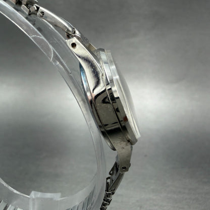 Seiko Watch Women 23mm White Dial Silver Tone Manual Wind 1104-0031 Runs MNy3