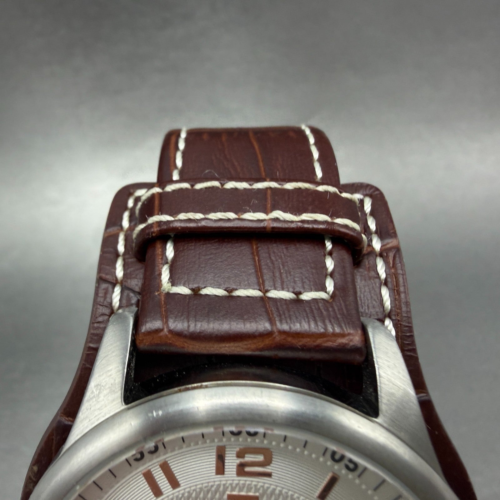Invicta I Force Watch Men 44mm White Dial Steel Date Round 12552 New Battery4