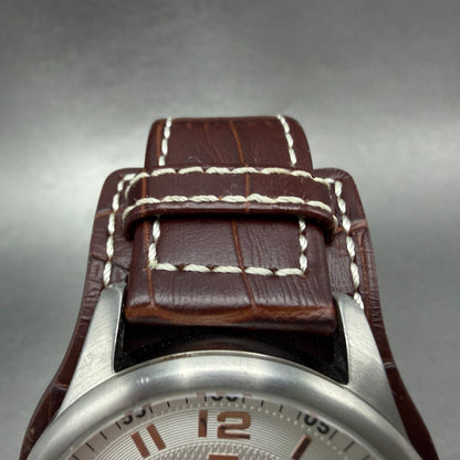 Invicta I Force Watch Men 44mm White Dial Steel Date Round 12552 New Battery4