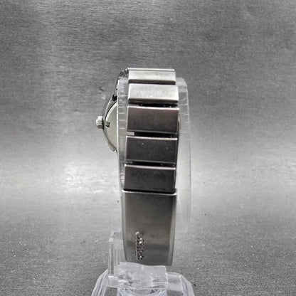 Seiko Automatic Watch Women 31mm Blue Dial Silver Tone READ!!!!!! 2706-7020 Runs8