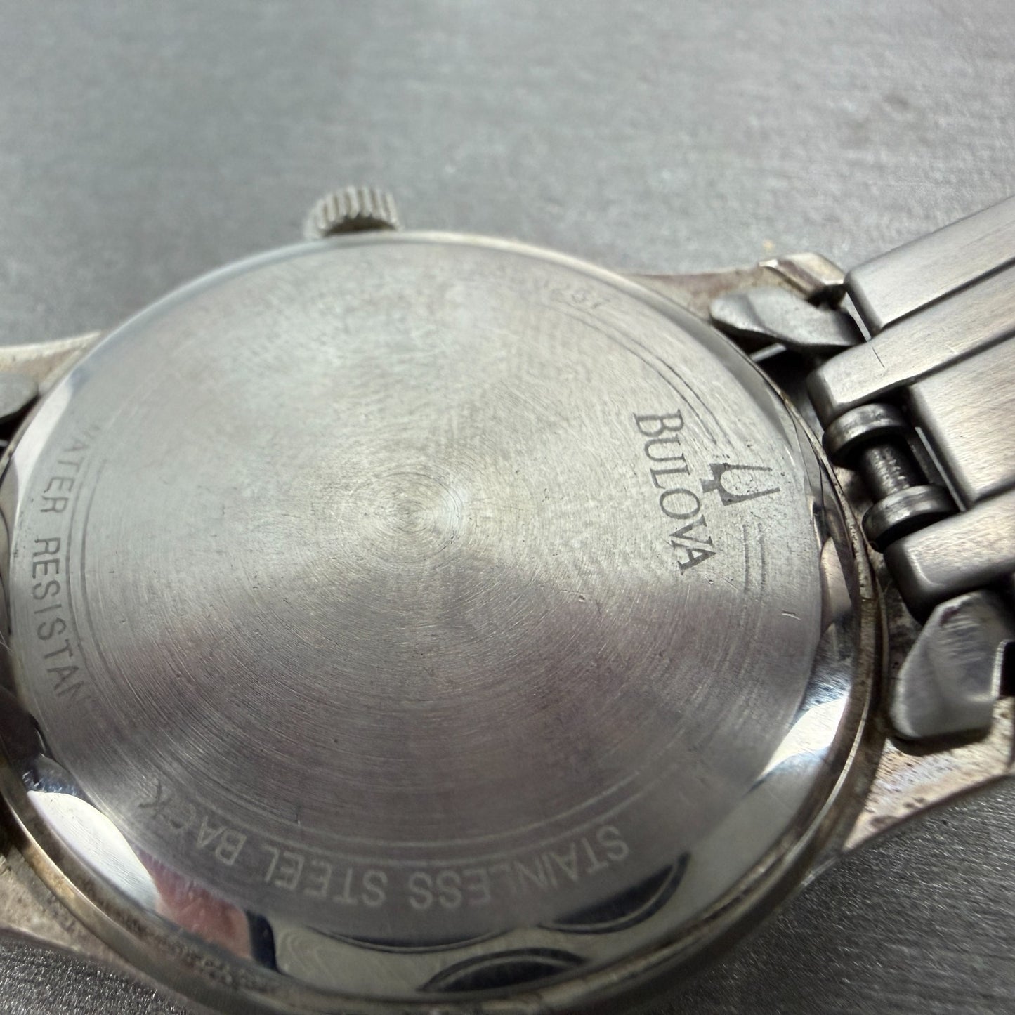 Bulova Watch Men 38mm Silver Dial Silver Tone Round 96A000 New Battery Vintage9