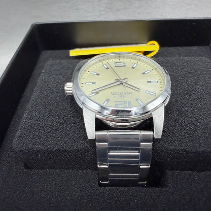 Invicta Celestial Watch Women 36mm Cream Dial Silver Round Bracelet 484984