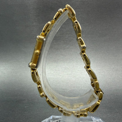Citizen Elegance Tank Watch Women 18mm MOP Dial Gold Tone 5920-H01504 New Batt6