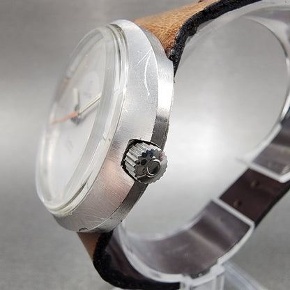 Omega Geneve Dynamic Watch Men 41mm White Dial Steel Date Oval Manual Runs3