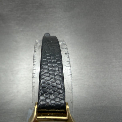 Pulsar Watch Women 16mm Silver Dial Gold Tone Octagon V232-5810 New Battery4