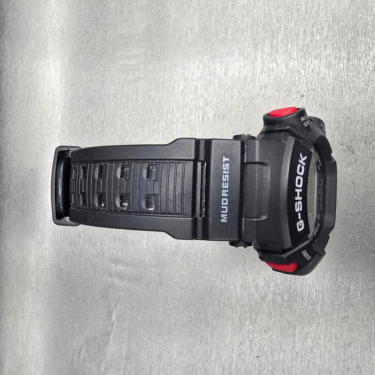 Casio G-Shock Mudman G-9000 Watch Men 46mm Black Red Chrono Alarm New Battery4