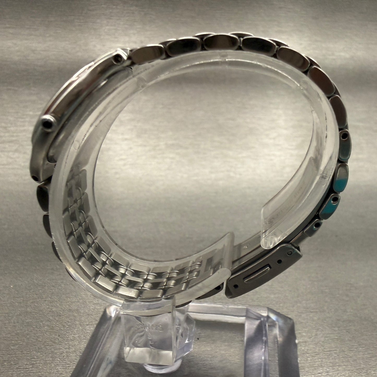 Seiko Exceline Watch Women 24mm MOP Dial Silver Tone Round 4J41-0030 New Battery6