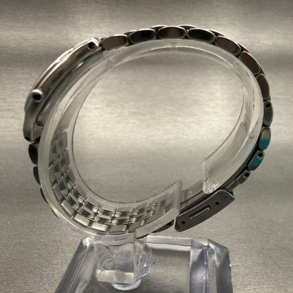 Seiko Exceline Watch Women 24mm MOP Dial Silver Tone Round 4J41-0030 New Battery6