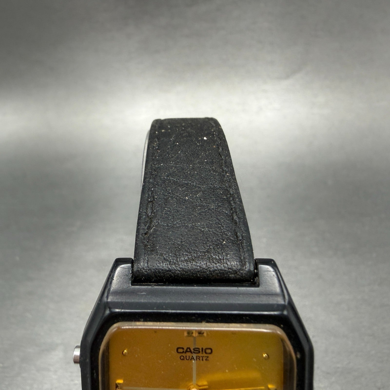 Casio AW-48H Watch Men 31mm Gold Dial Black Tone Alarm Chrono New battery5