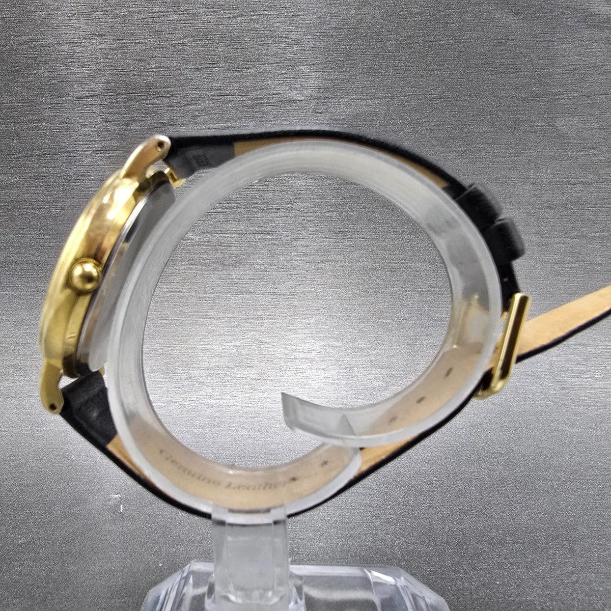 Citizen Elegance Watch Men 34mm Silver Dial Gold Small Seconds 6045-G02565 PARTS7