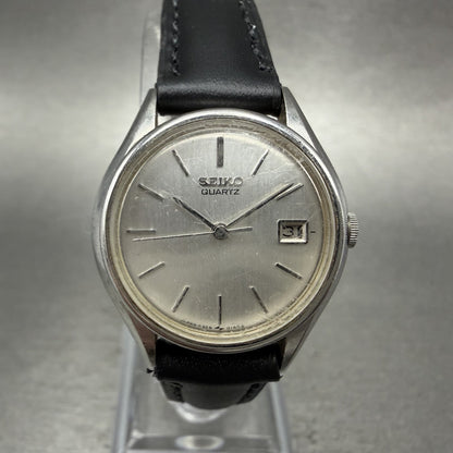 Seiko Watch Women 25mm Silver Dial Silver Tone Date Round 43250030 New Battery0
