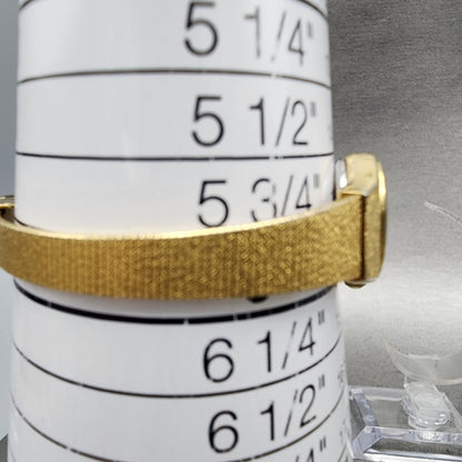 Seiko Watch Women 19mm Gold Dial Gold Tone Round 2P210A79 New Battery VTG10