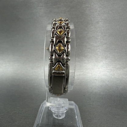 Wittnauer Watch Women 19mm MOP Dial Two Tone Round SS8235 5120 New Battery7