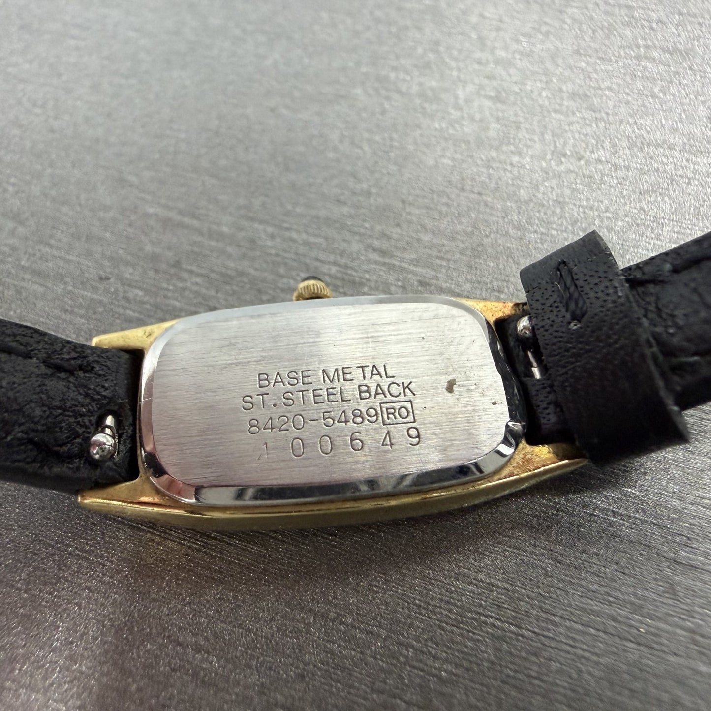 Seiko Lassale Watch Women 13mm Champagne Dial Gold Tone 84205489 New Battery9