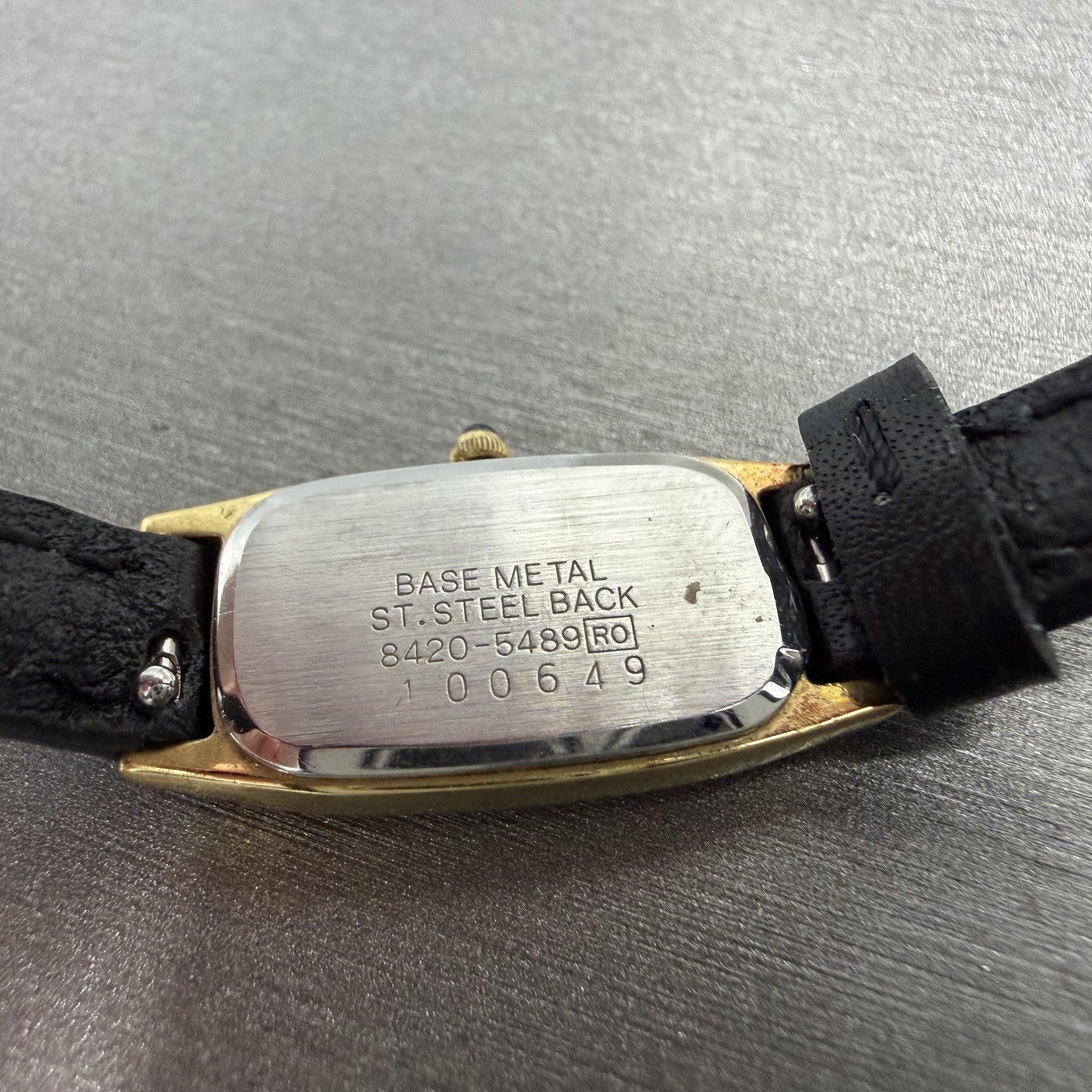 Seiko Lassale Watch Women 13mm Champagne Dial Gold Tone 84205489 New Battery9