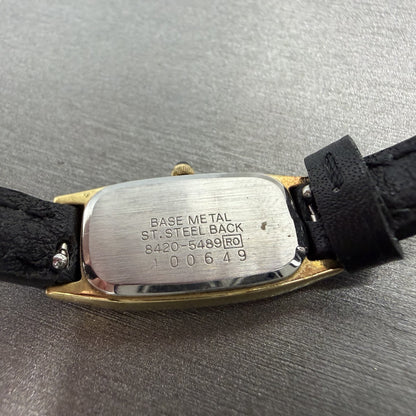 Seiko Lassale Watch Women 13mm Champagne Dial Gold Tone 84205489 New Battery9