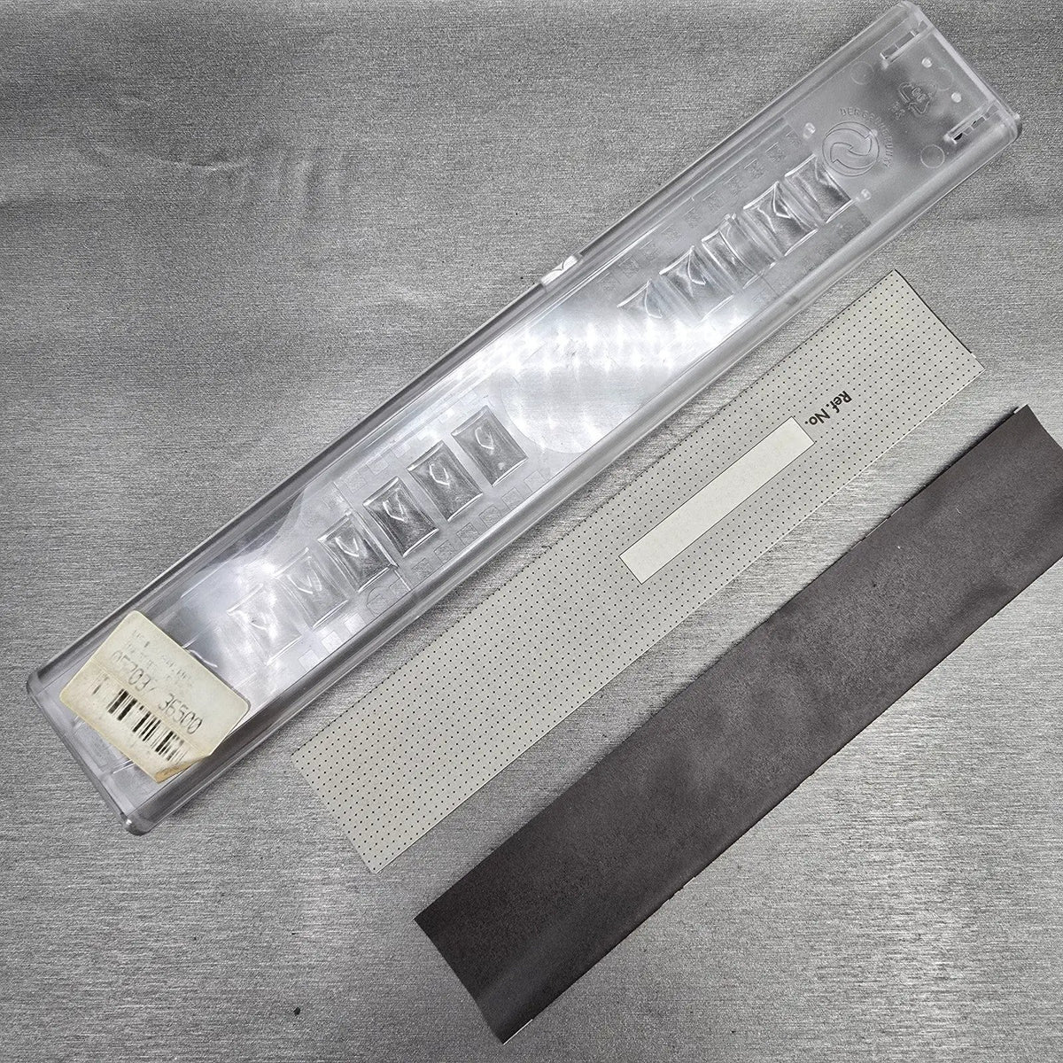 Swatch Time to Reflect Watch Men 34mm Silver Dial Clear Case GZ143 New Batt NOS019