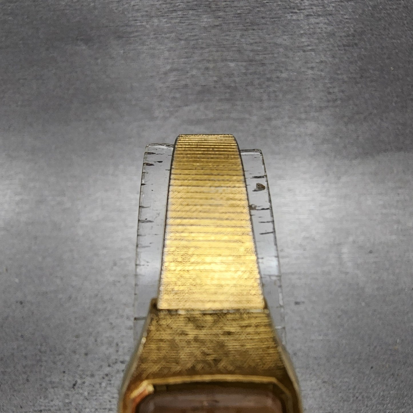 Seiko Watch Women 17mm Cream Dial Gold Tone Rectangle 54215029 New Battery4