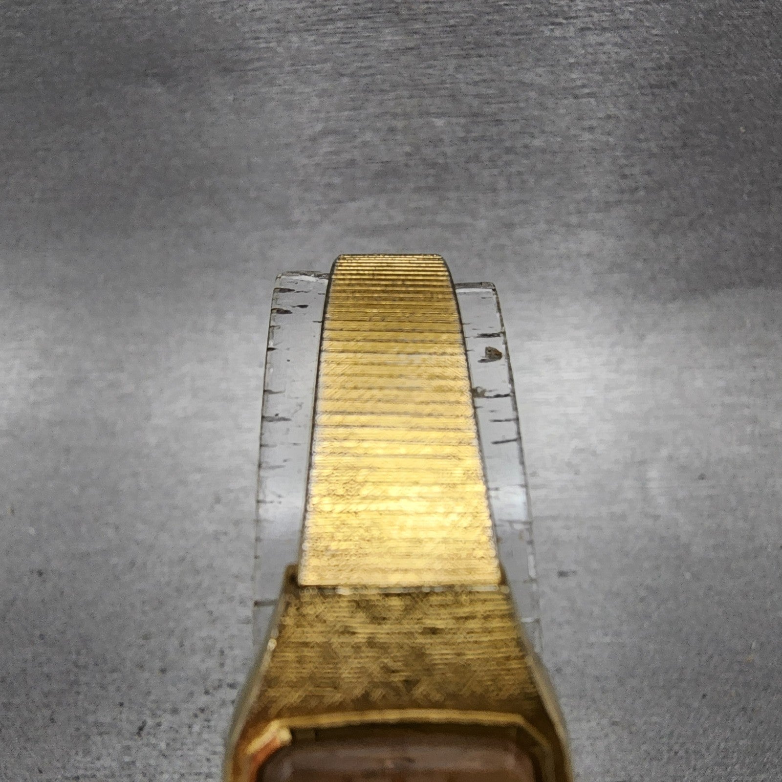 Seiko Watch Women 17mm Cream Dial Gold Tone Rectangle 54215029 New Battery4