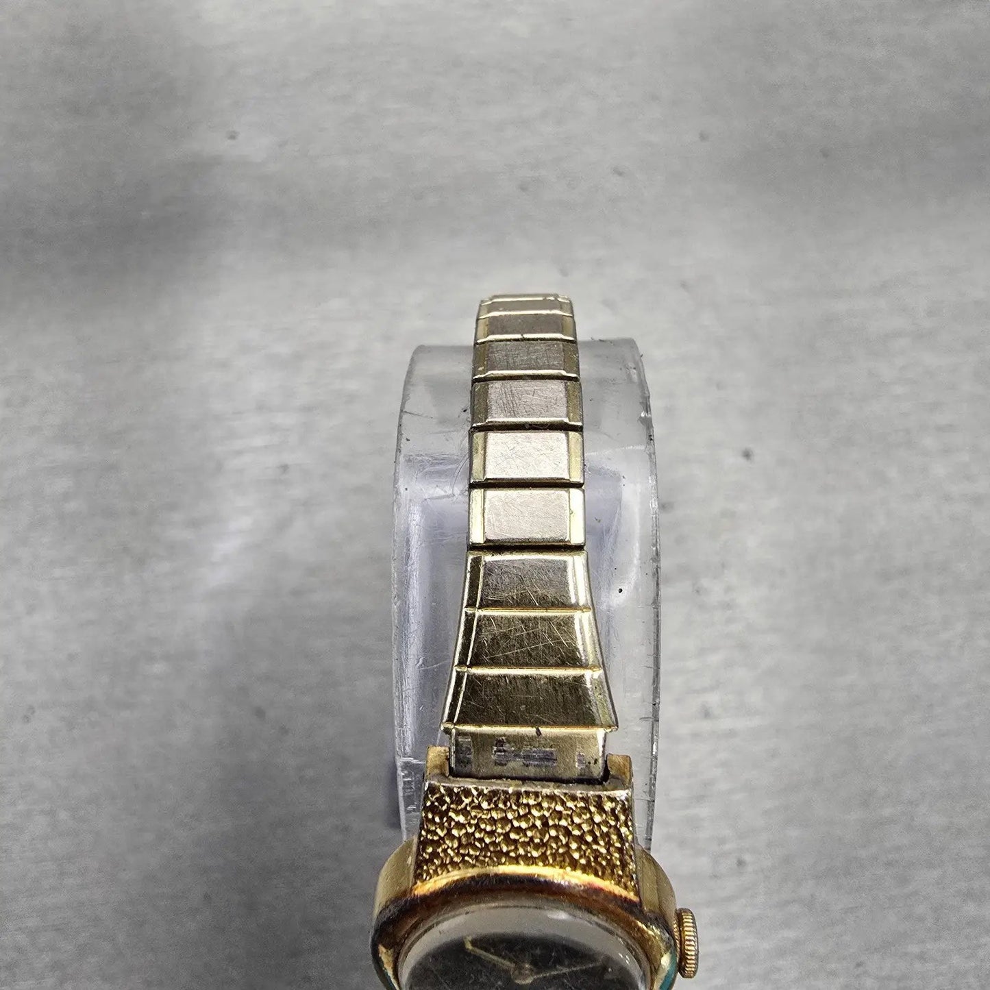 Seiko Watch Women 18mm Brown Dial Gold Tone Oval 1400-7379 Vintage New Battery4