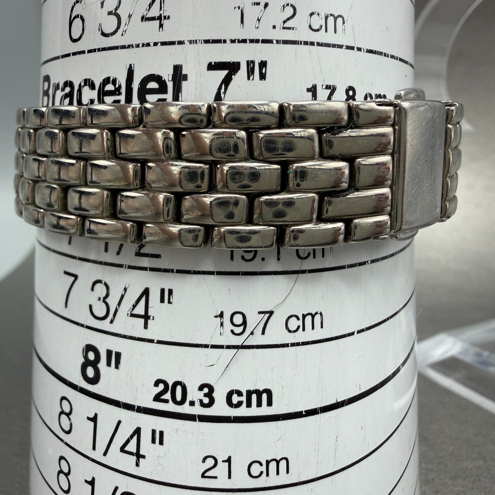 Bulova Caravelle Tank Watch  20mm White Dial Silver Tone Rectangle 43L48 New Bat10