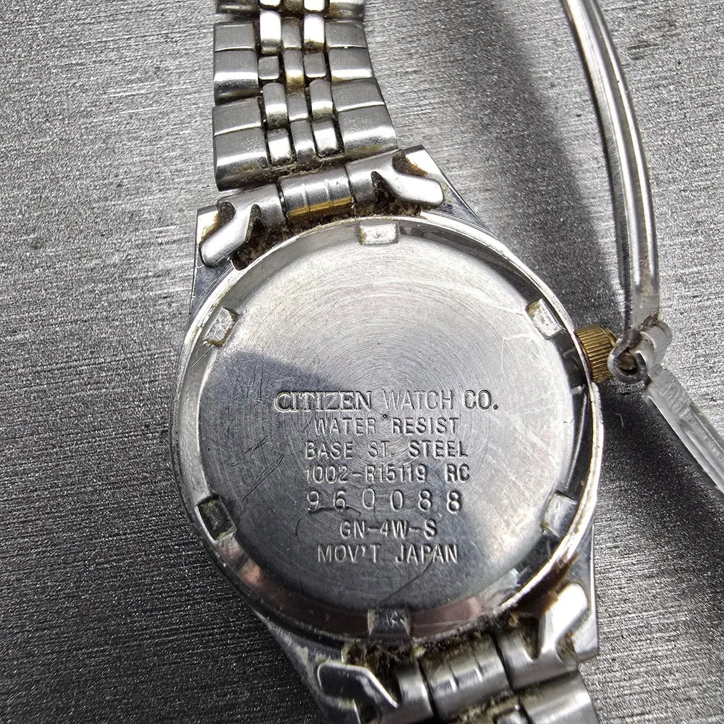 Citizen CQ Watch Women 25mm Silver Dial Two Tone Daydate 1002-R15119 New Battery10