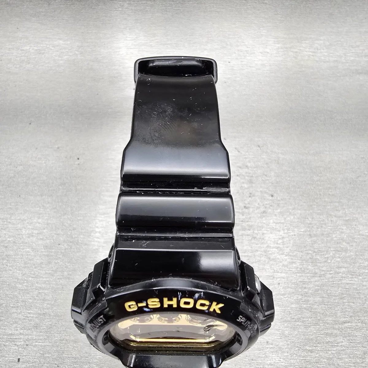 Casio G-Shock DW-6900CB Watch Men 51mm Gold Dial Black Chrono Alarm New Battery4