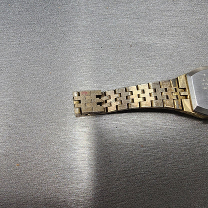 VTG Seiko Watch Women 19mm Brown Dial Gold Tone Rectangle READ!!!!!! Manual10
