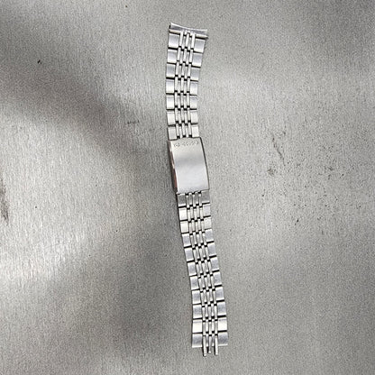Seiko Bracelet 19mm Stainless Steel Tri Folding Clasp Vintage0