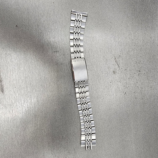 Seiko Bracelet 19mm Stainless Steel Tri Folding Clasp Vintage0
