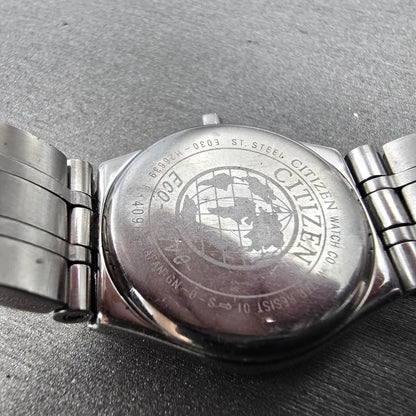 Citizen Eco-Drive Watch Women 26mm Silver Dial Silver Tone E030-H26639 Runs10