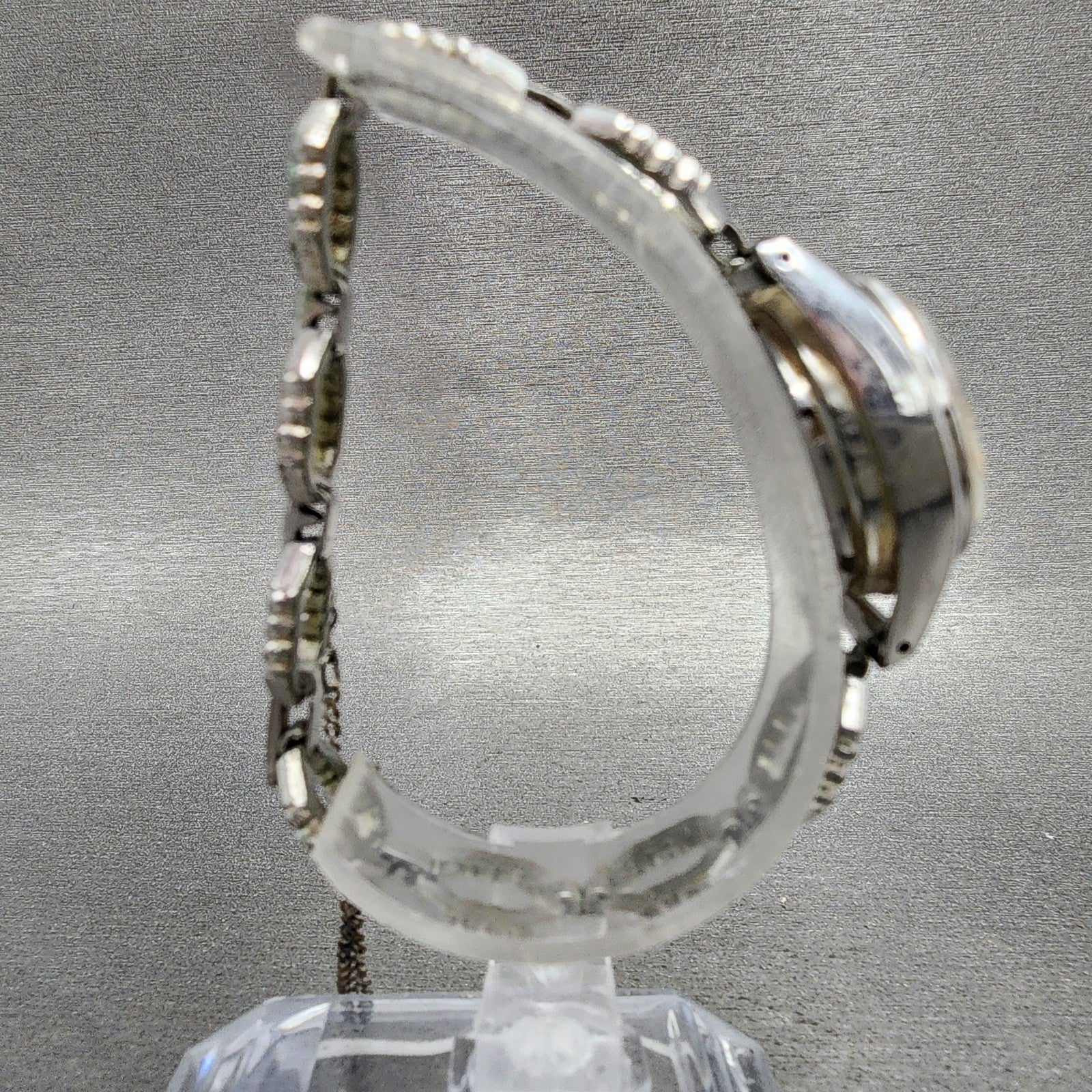 Orient Chamade Watch Women 23mm Silver Dial Silver Tone Manual E12130900 Runs8