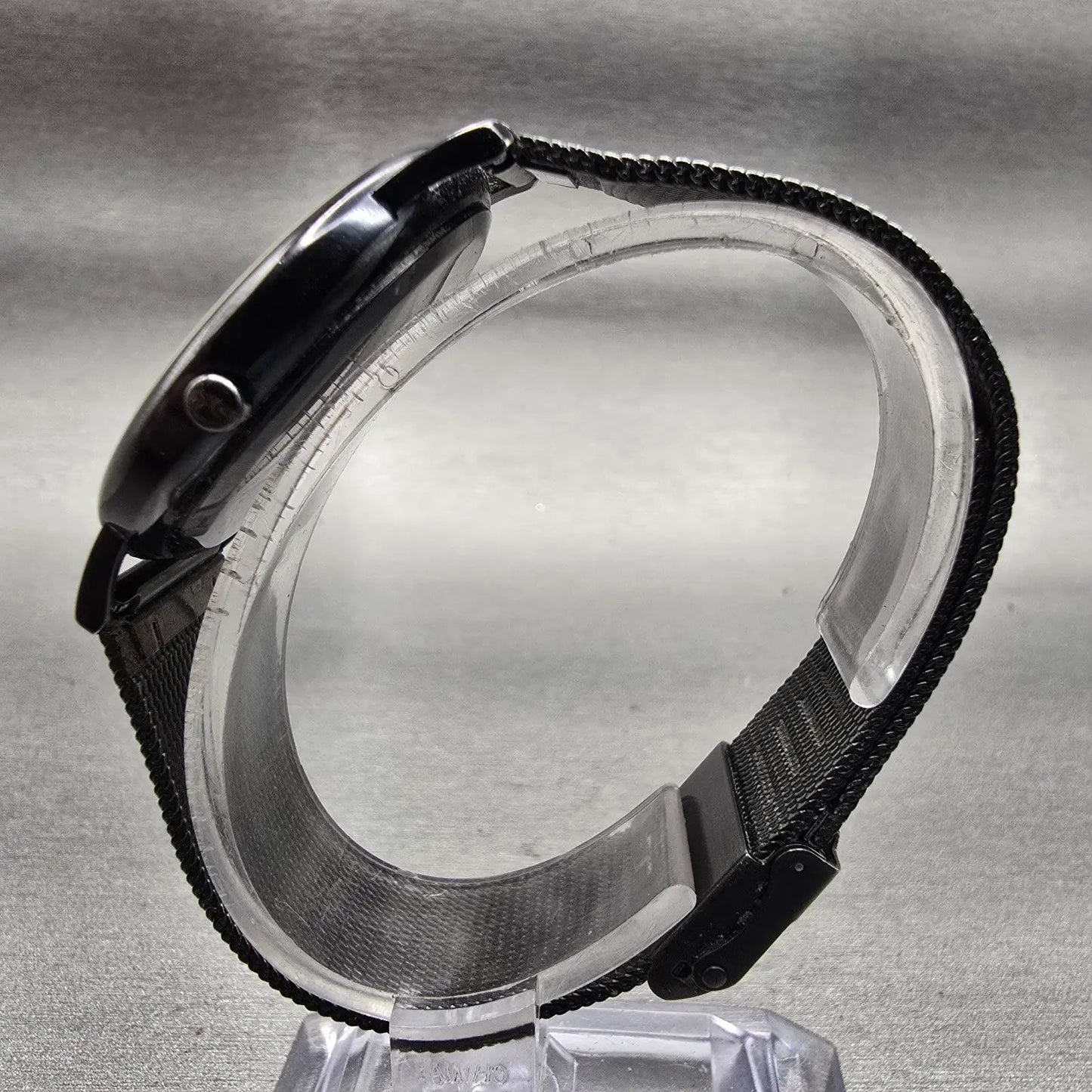 Skagen Watch Men 34mm Black Dial Black Tone Titanium Date 170LTMB New Battery6