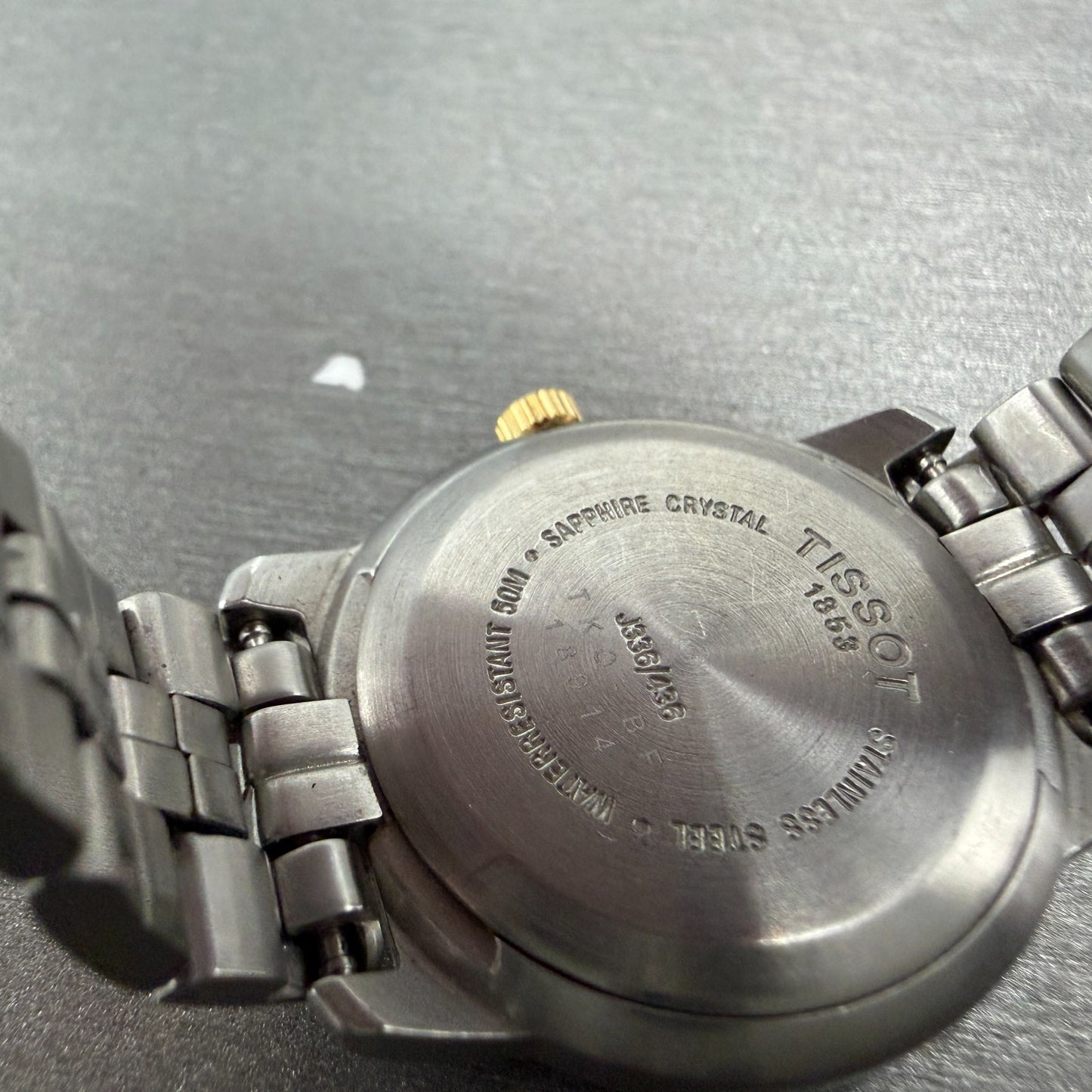 Tissot PR 50 Watch Women 28mm White Dial Two Tone Date J336/436k New Battery9