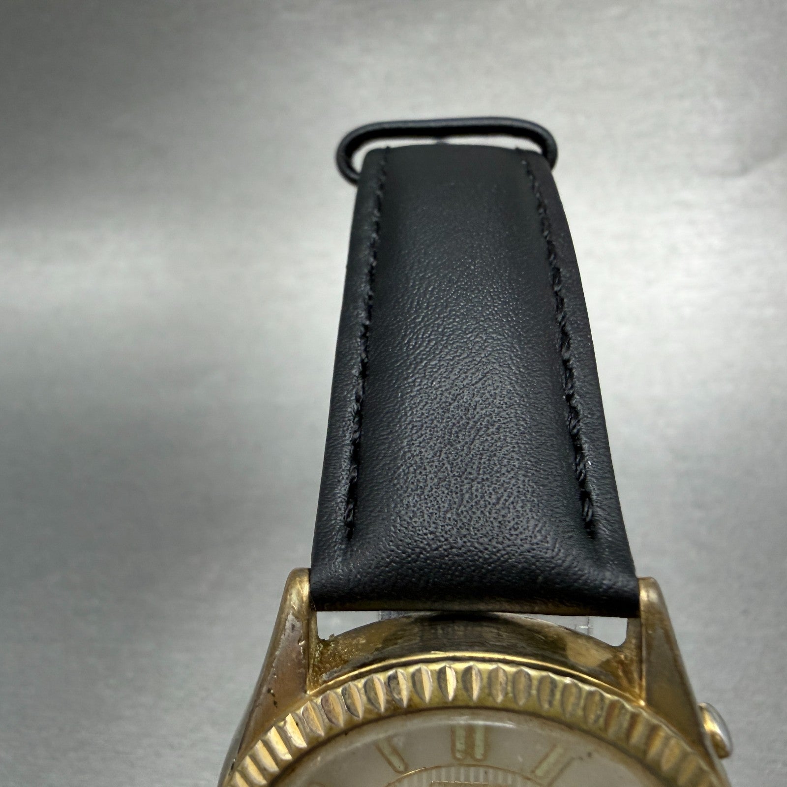 Citizen Watch Men 36mm White Dial Gold Tone Date Round 6210-H00044 New Battery4