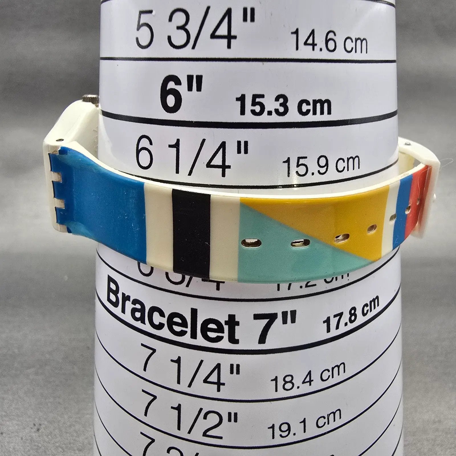 Swatch NAB LIGHT Watch Women Blue Dial White Case Round LW118 New Battery VTG9