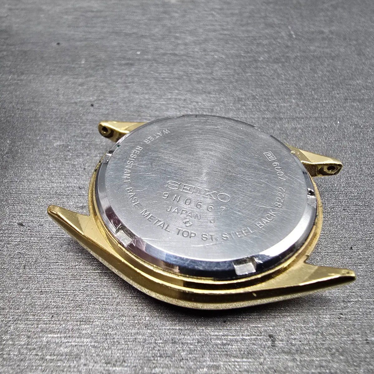 Seiko 8222 Quartz Movement Works Date W/ Dial Hands Case Vintage7