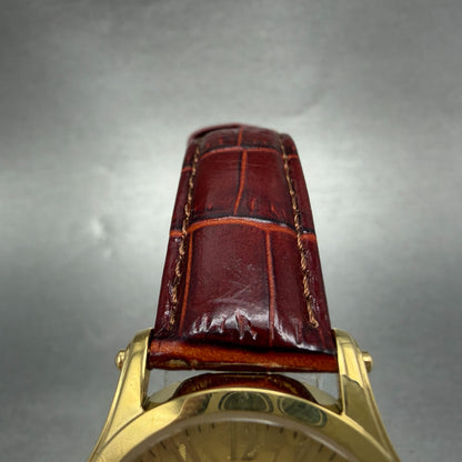 Invicta Watch Women 30mm Gold Dial Gold Tone Date Round 2780 New Battery4