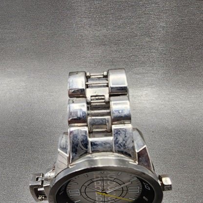 Dolce Gabbana Ibiza Watch Men 42mm Silver Dial Silver Tone Round  New Battery4