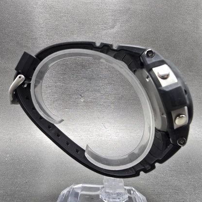 Casio G-Shock GS-1000 Watch Men 47mm Black Dial Black Silver Date Round Works8