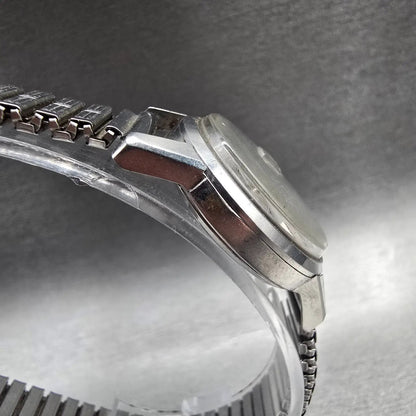 Seiko Watch Women 27mm Silver Dial Silver Tone Date Round 2118-0230 Manual Wind3