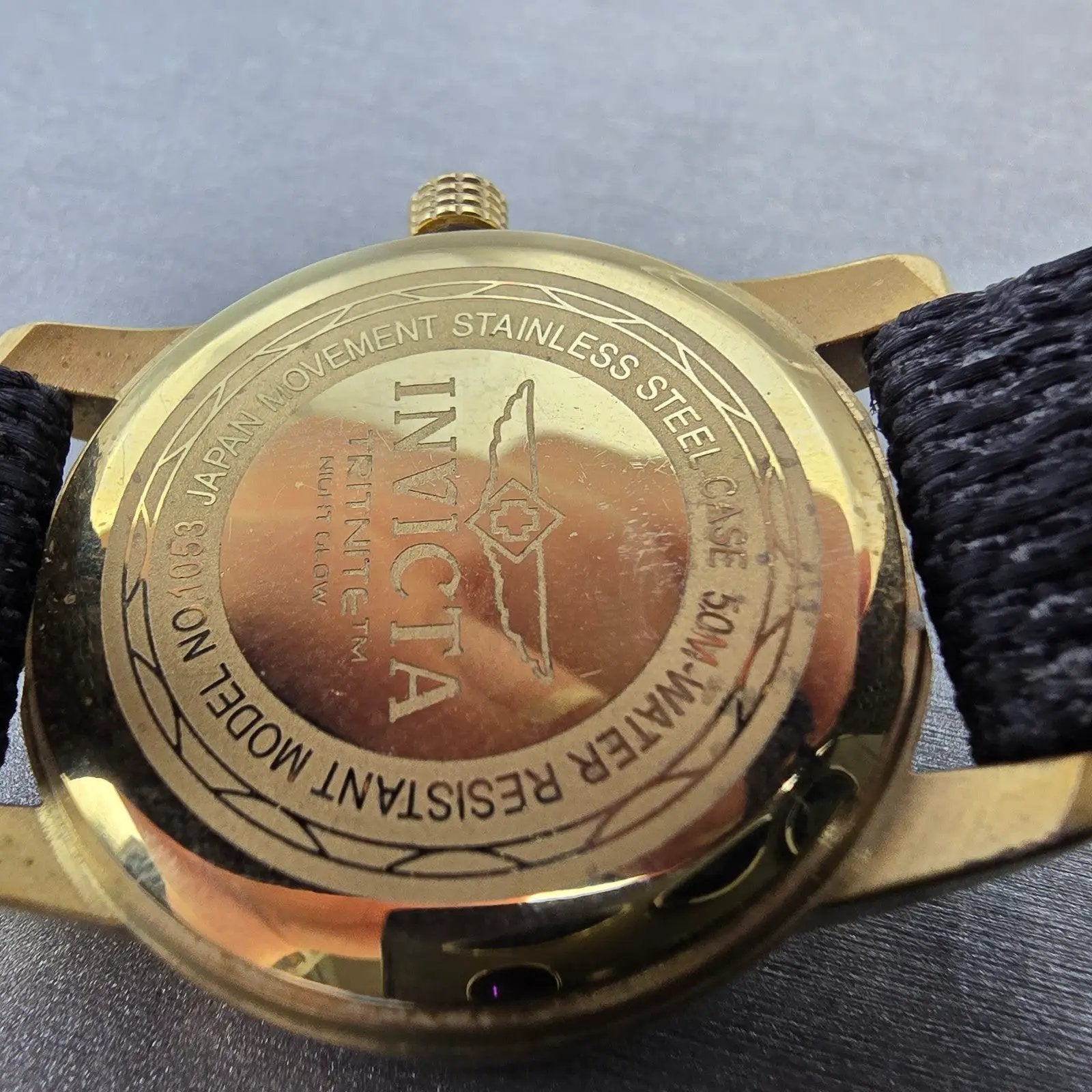 Invicta Railroad Approved Watch Women 35mm White Dial Gold Tone Daydate New Batt9