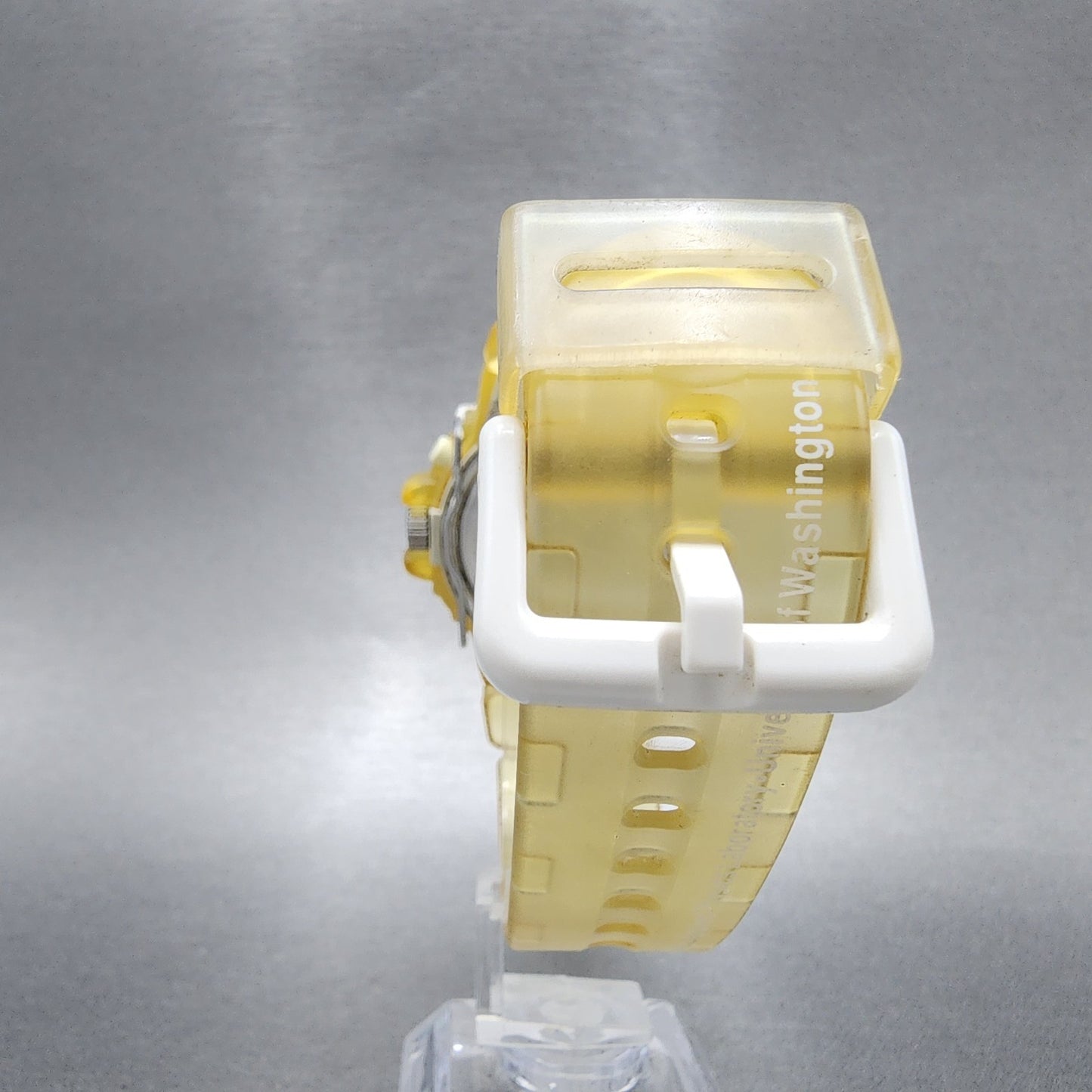 Casio BabyG BG11 Watch Women 42mm White Dial Clear Tone Round New Battery7