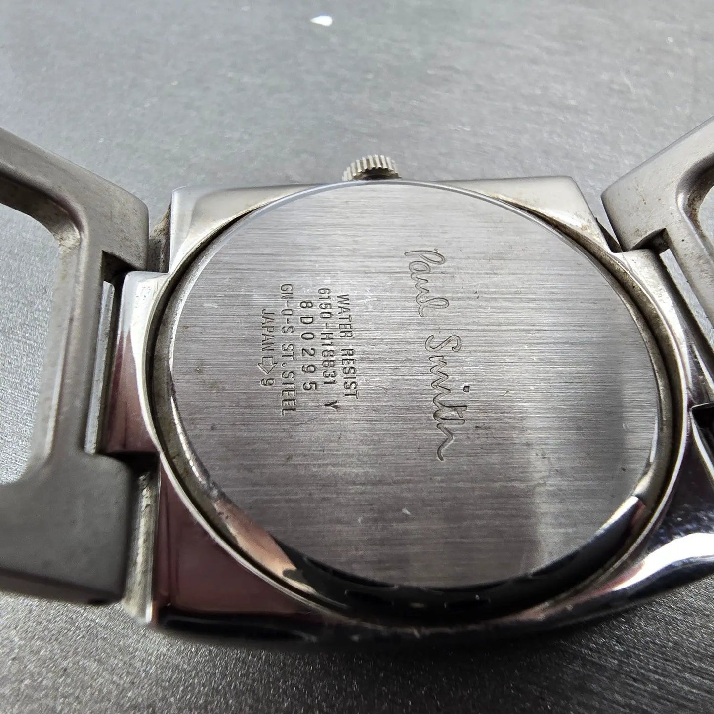 Paul Smith Watch Men 36mm Blue Dial Silver Tone Daydate Round New Battery9