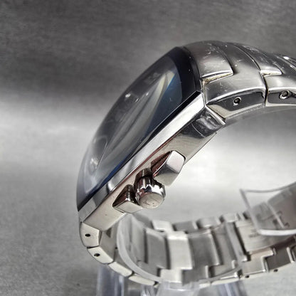 Bulova Tank Watch Men 35mm Black Dial Silver Date Rectangle 96D108 New Battery2