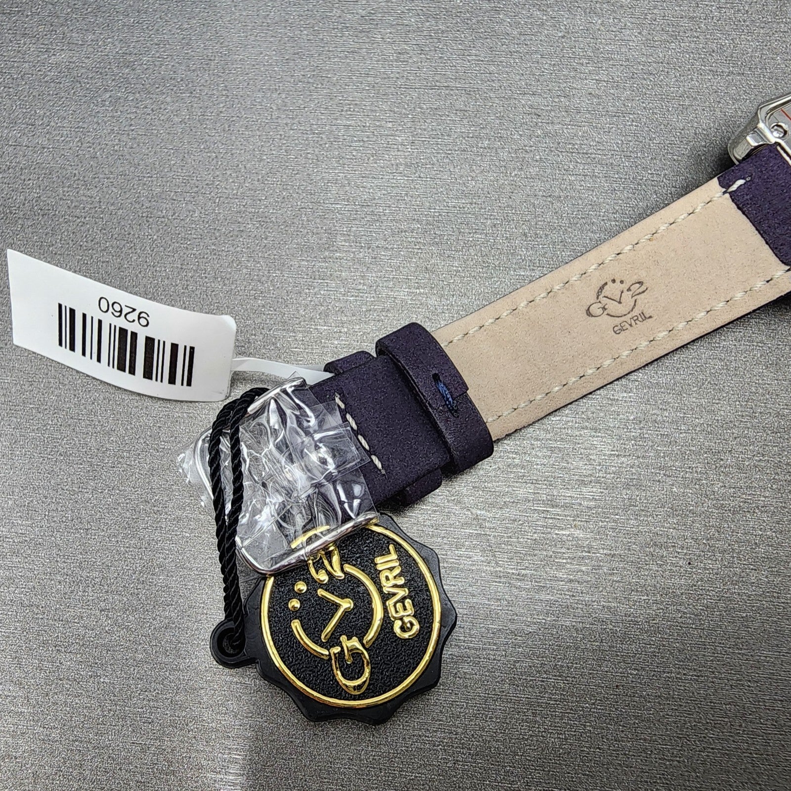 Gevril GV2 Bari Viva Tank Watch Women 32mm MOP Dial Steel Diamond Rectangle 926010