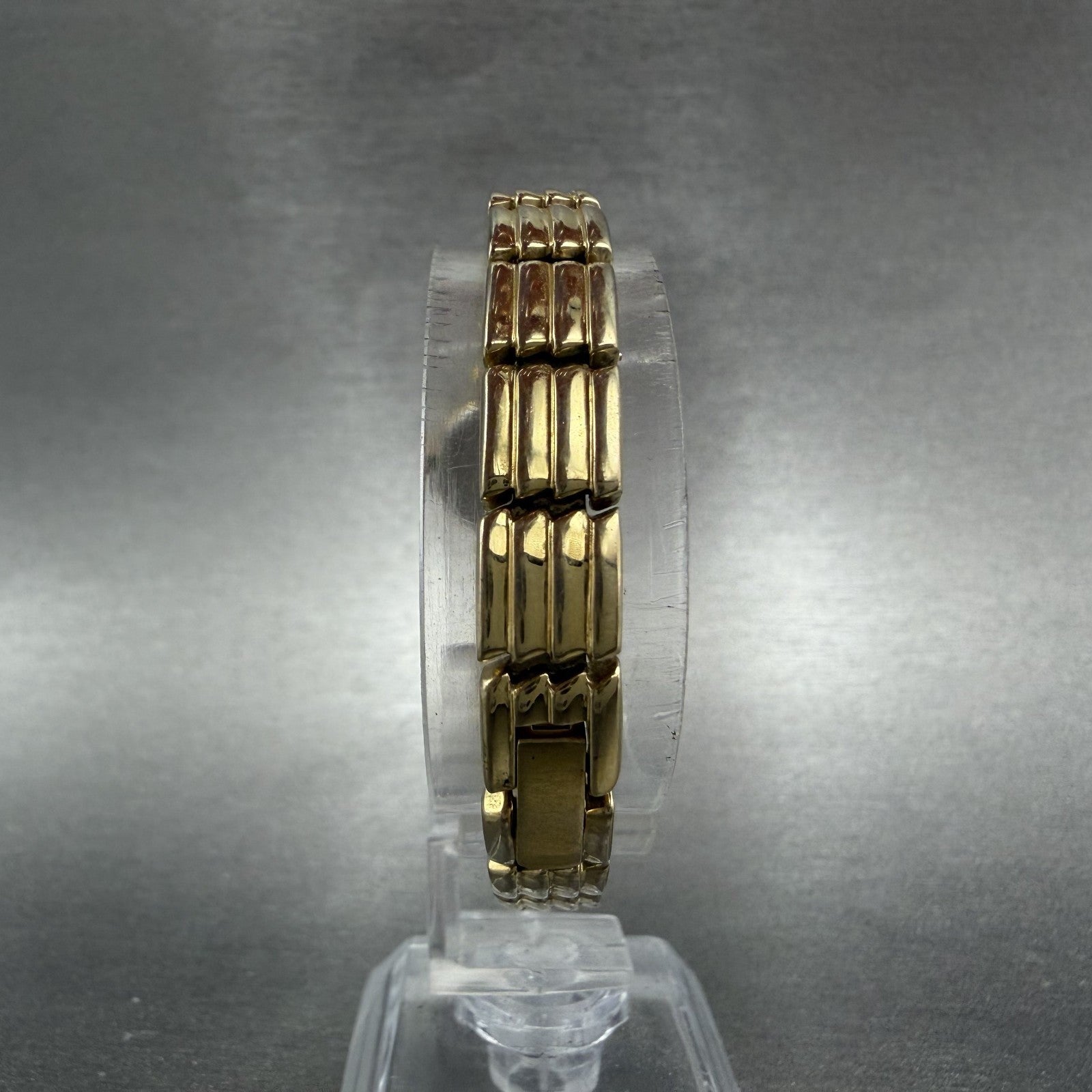 Citizen Elegance Watch Women 17mm MOP Dial Gold Tone Round Bangle New Battery7